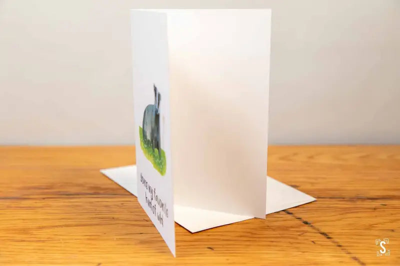 Badger - Greeting Card - A5 - You're my Favourite Kind of Wild - SQUUSHED
