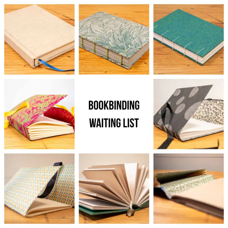 Bookbinding Workshop - Waiting List - Event