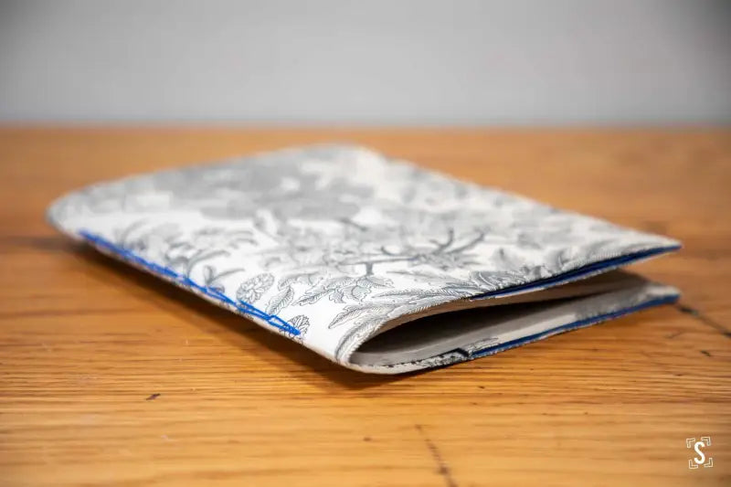 Chain Stitch with Pockets - A5 - Materica Clay - Kongpo Jungle Grey/Ivory - Sonata Black/Natural - Journal