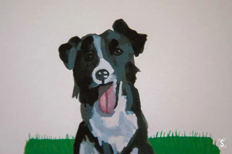 Collie - Greeting Card - A5 - Cuddles and Snuggles - Greeting Cards