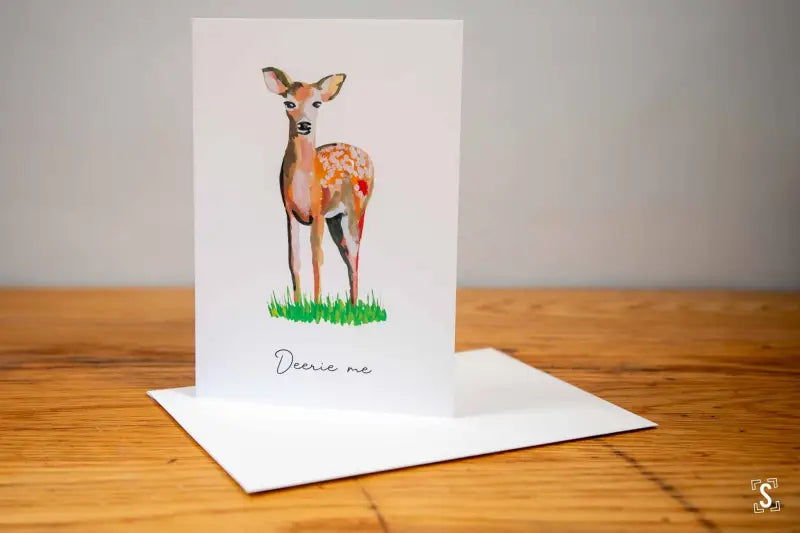 Deer - A5 - Deerie Me - Greetings Cards