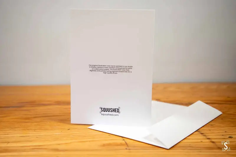 Diving Duck - A5 - Tail in the Air Not a Care - Greetings Cards