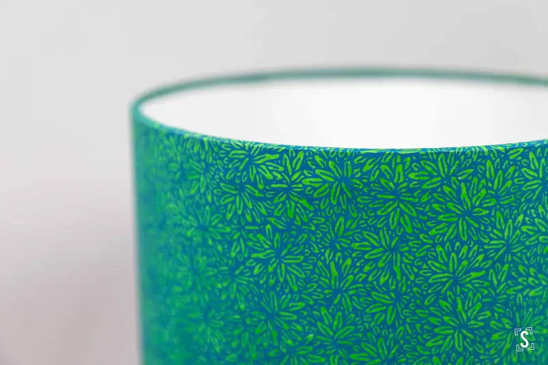 Drum Lampshade 20cm Jungle Green Lampshade