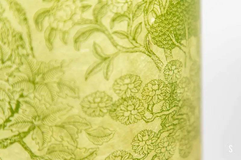 Drum Lampshade 20cm Kongpo Jungle Green Lampshade