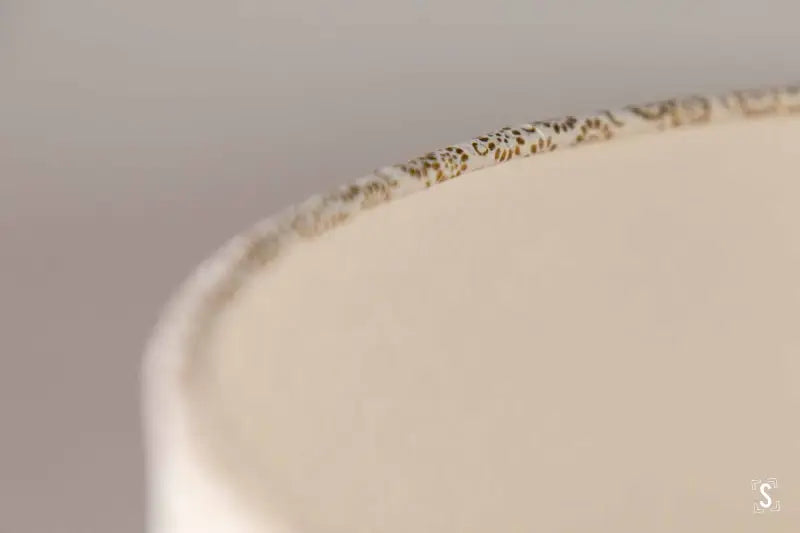 Drum Lampshade 30cm Chrysanthemum Arabesque White Lampshade