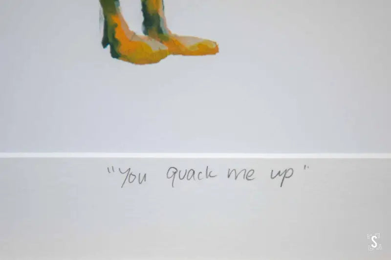 Duckling Mounted Print Art Prints