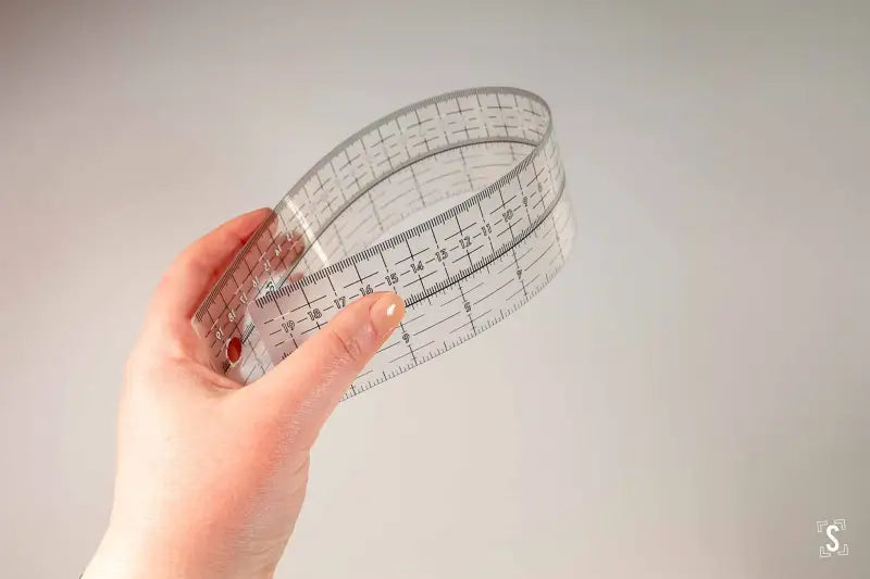 EK Tools - Centering Ruler - Transparent - 40cm - Tools