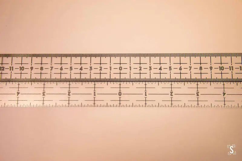 EK Tools - Centering Ruler - Transparent - 40cm - Tools