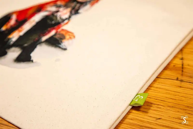 Fox Tote - Organic Cotton - Black Handles - 38cm x 42cm - Bag