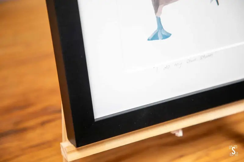 Framed Sassy Booby Print - 21cm x 30cm - Art Prints