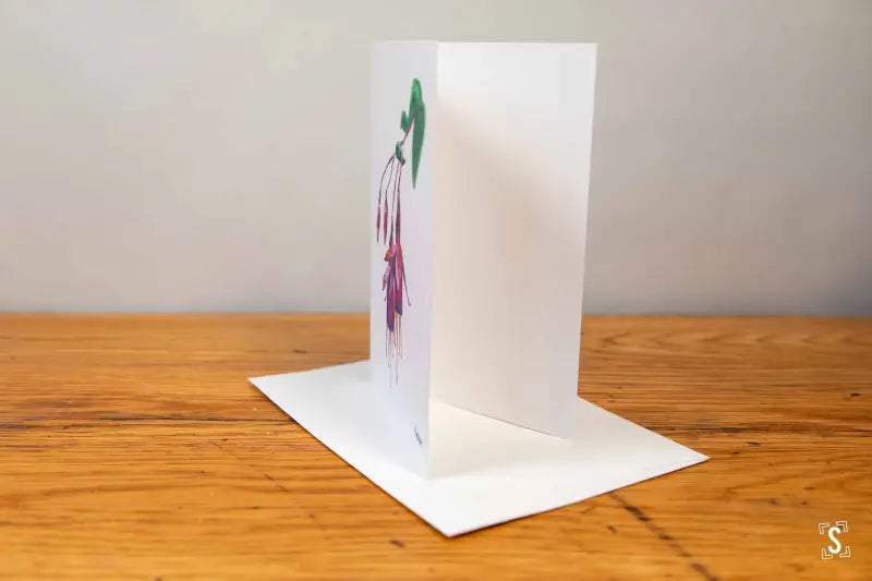 Fuchsia - Greeting Card - A5 - SQUUSHED