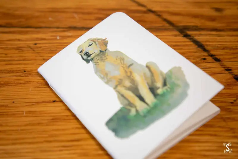 Golden Retriever Pocket Notebook Notebook