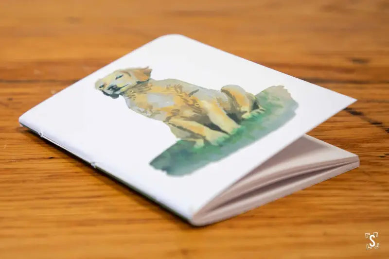 Golden Retriever Pocket Notebook Notebook