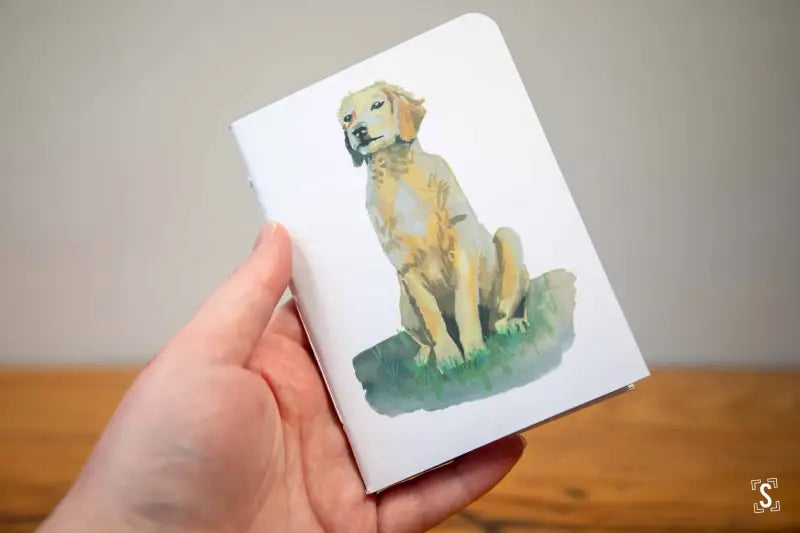 Golden Retriever Pocket Notebook Notebook