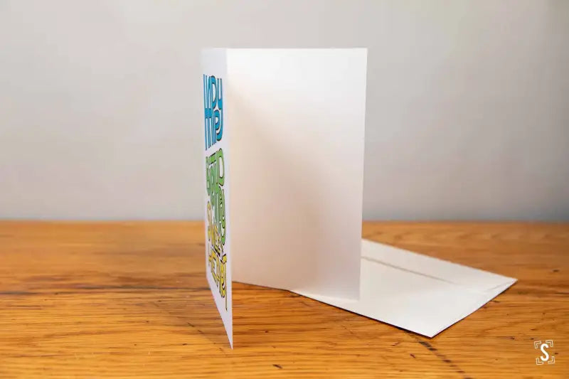 Happy Birthday Sweetheart - Greeting Card - A5 - SQUUSHED