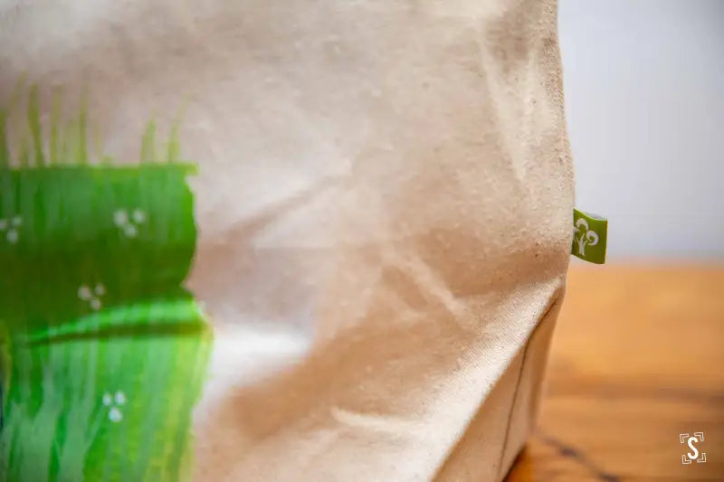 Hare - Toggle Tote Bag - Organic Cotton - 34cm x 34cm x 17cm - Bag