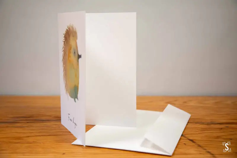 Hedgehog - A5 - Free Hugs - Greetings Cards
