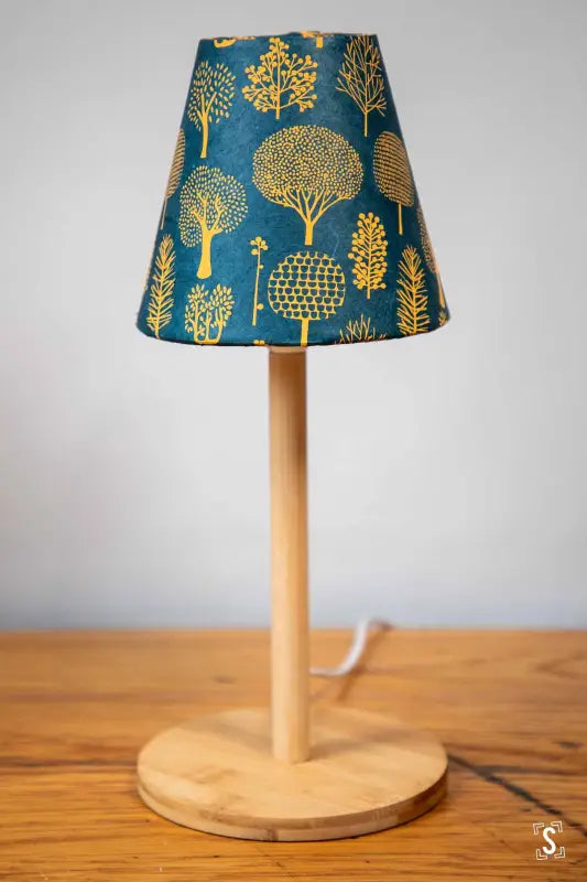 Lampshade - Candle - 14.5cm - Forest - Navy Yellow - Lampshades