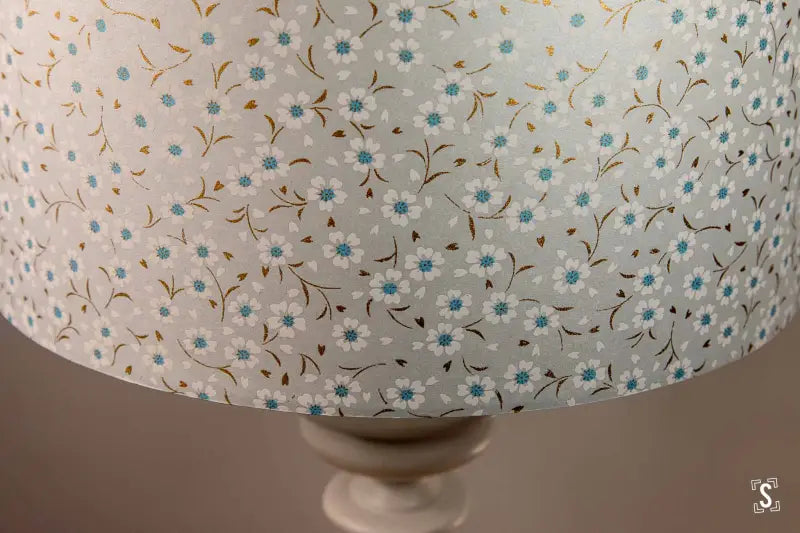 Lampshade - Drum - 30cm - Blue - Primrose - Lampshade