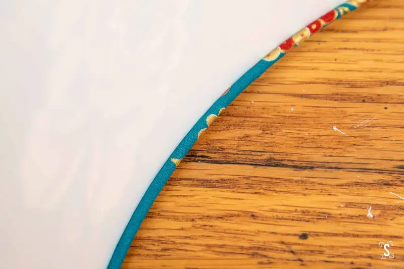 Lampshade - Drum - 40cm - Naka Flowers - Teal - Lampshade