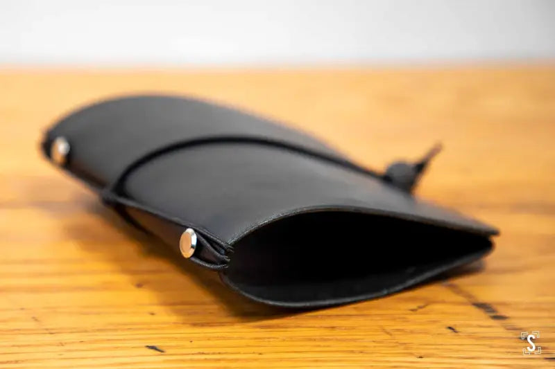 Leather Notebook Cover Black Leathercraft