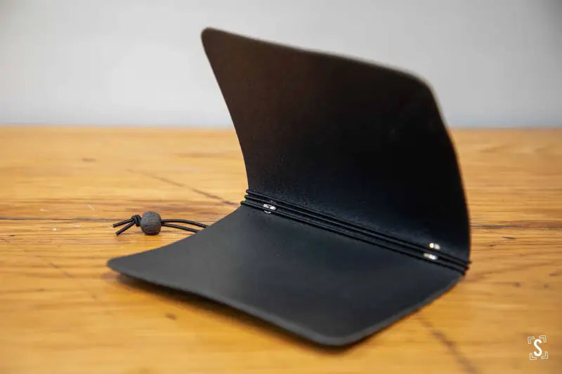 Leather Notebook Cover Black Leathercraft