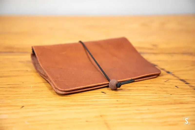 Leather Notebook Cover - Brown - Leathercraft