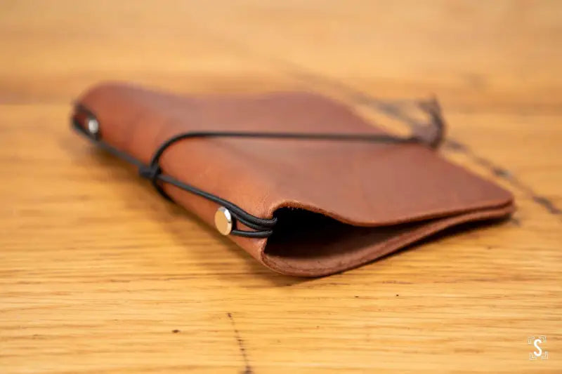 Leather Notebook Cover - Brown - Leathercraft