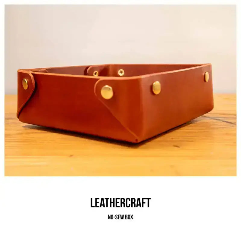 Leathercraft Workshop - Waiting List - No-Sew Box - Event