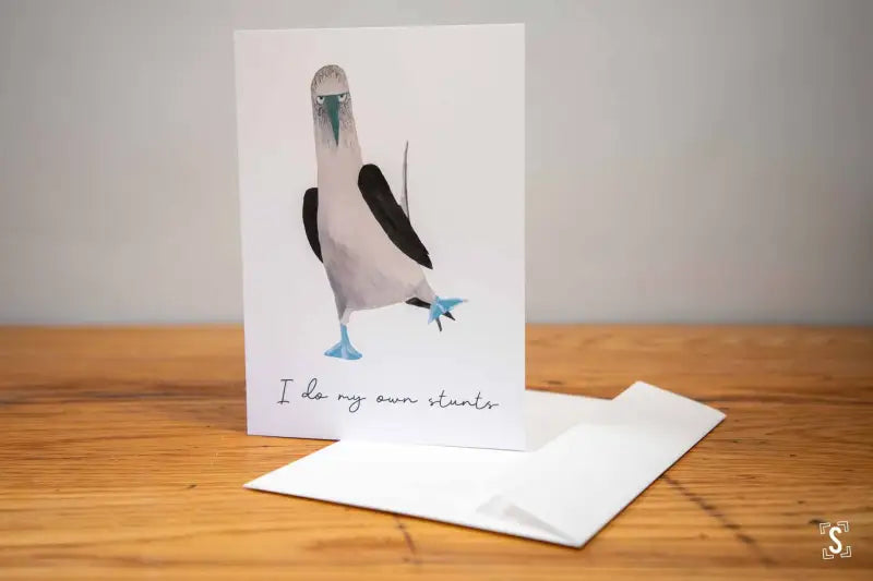 Sassy Booby - A5 - I Do My Own Stunts - Greetings Cards