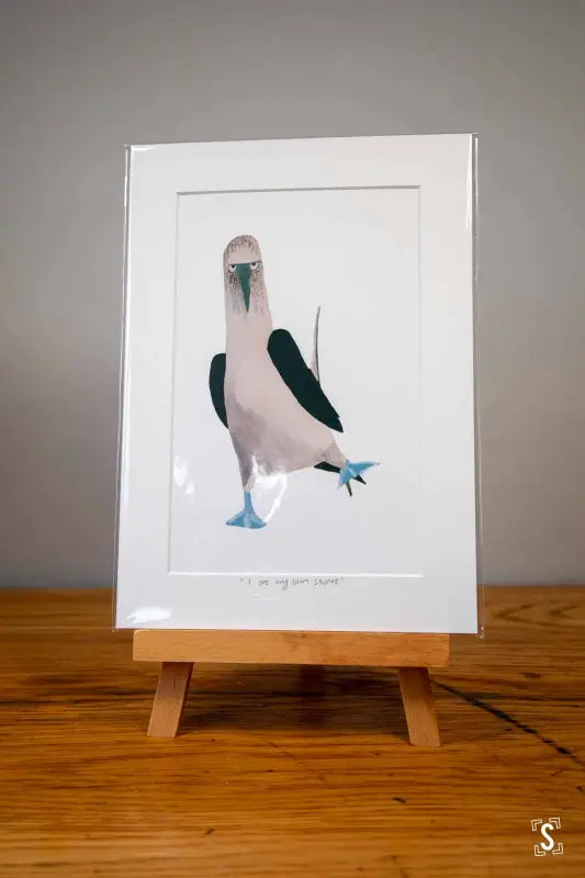 Sassy Booby - Mounted Print - Art Prints