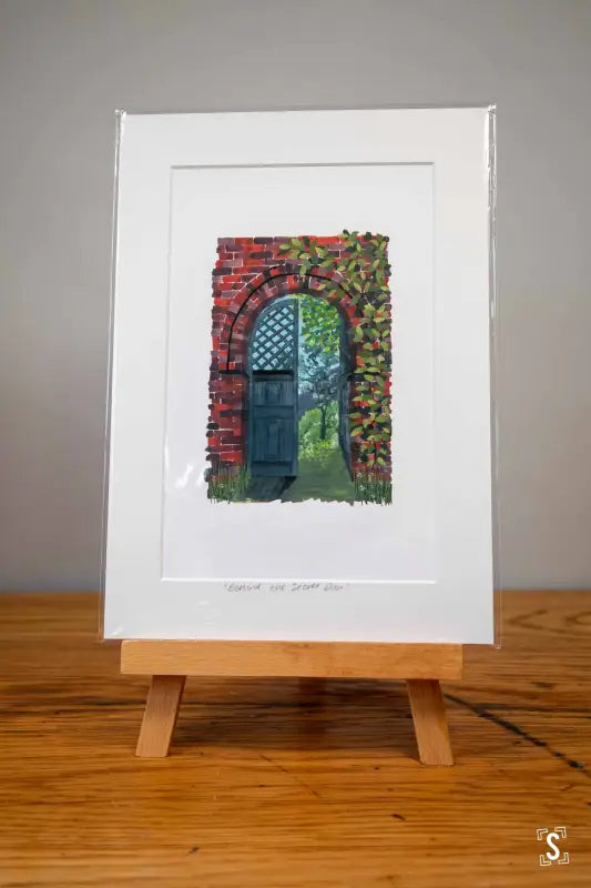 Secret Door - Mounted Print - Art Prints
