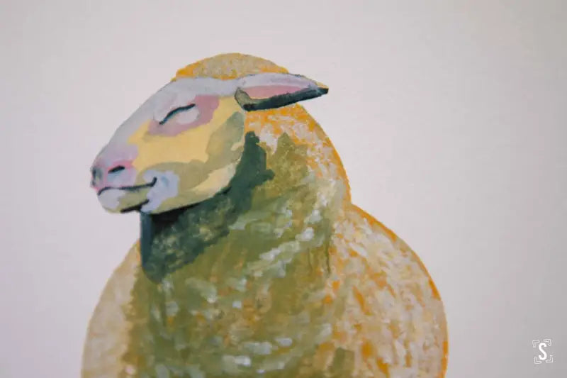 Sheep - Greeting Card - A5 - As Comfy as a Cloud with Legs - Greeting Cards