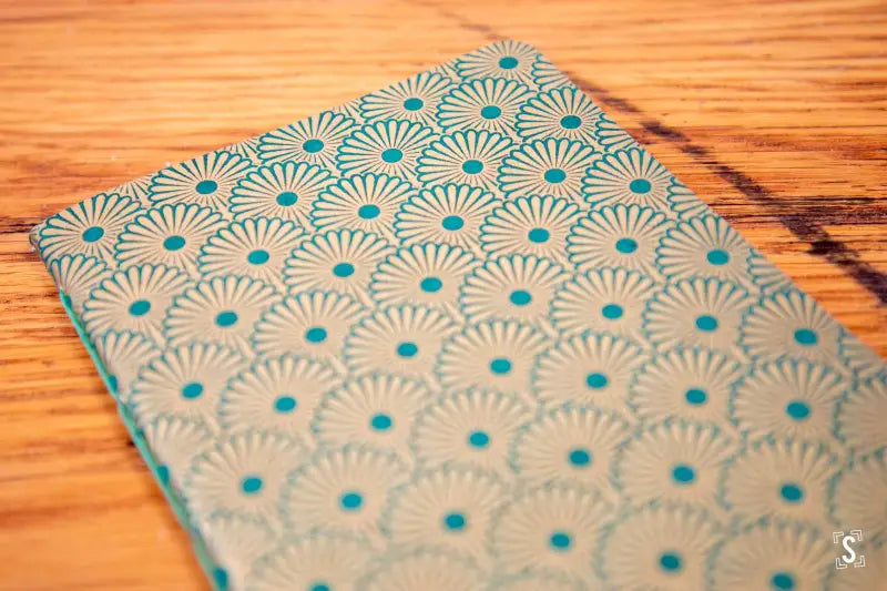 Strata A5 Notebook Kahori Green/Gold Jungle Green Notebook