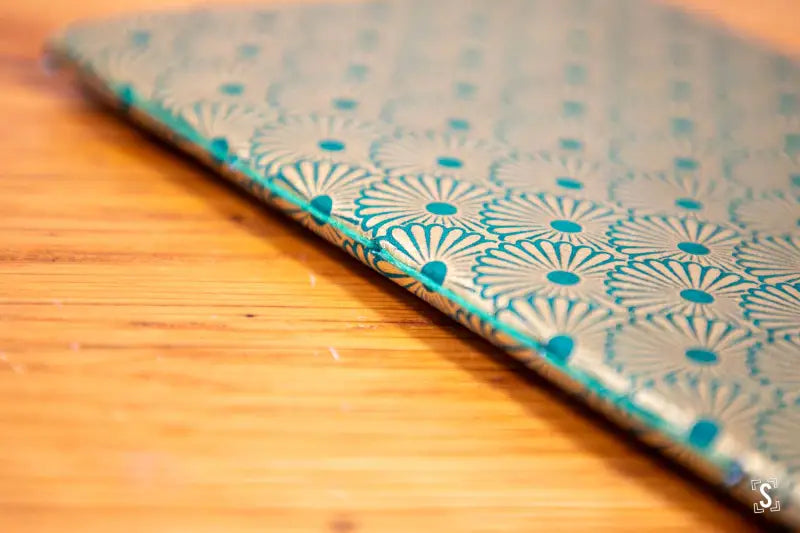 Strata A5 Notebook Kahori Green/Gold Jungle Green Notebook