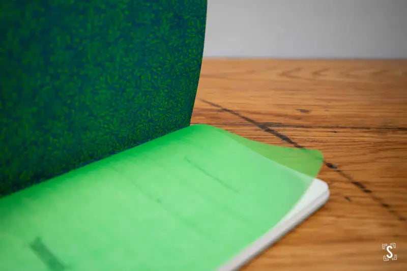 Strata A5 Notebook Kahori Green/Gold Jungle Green Notebook