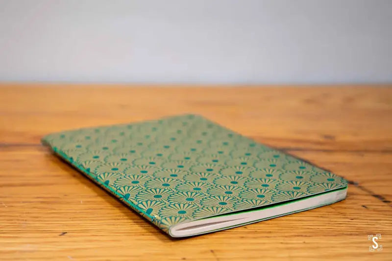Strata A5 Notebook Kahori Green/Gold Jungle Green Notebook