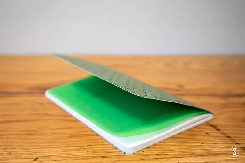 Strata A5 Notebook Kahori Green/Gold Jungle Green Notebook