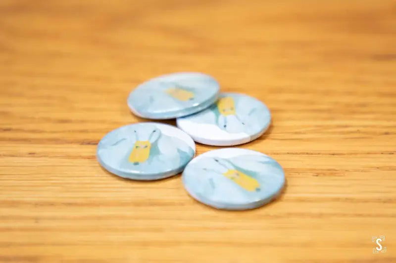 White Duck - Badge - 25mm - Badge