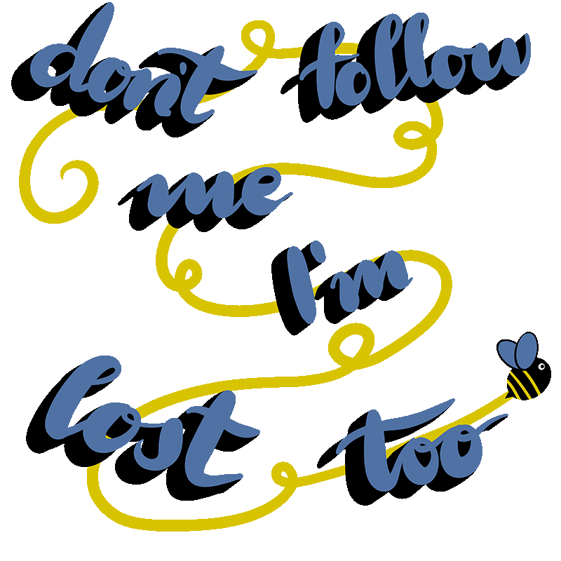 Don't Follow Me, I'm Lost Too
