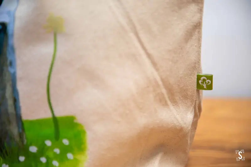 Badger - Toggle Tote Bag - Organic Cotton - 34cm x 34cm x 17cm - Bag