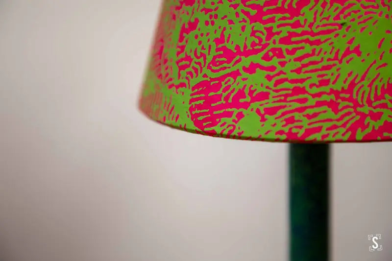 Candle Lampshade 14.5cm Arcadia Pink/Green Lampshades
