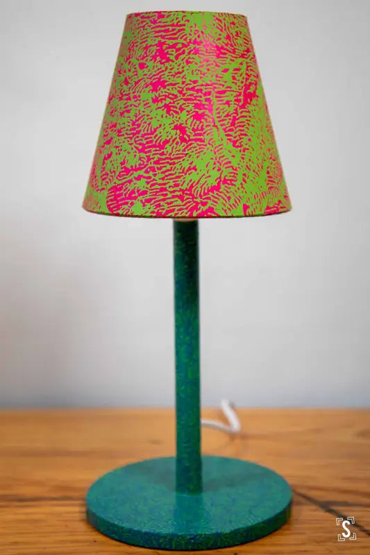 Candle Lampshade 14.5cm Arcadia Pink/Green Lampshades