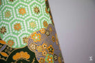 Candle Lampshade Naka Flowers and Hexagons Mint Lampshades