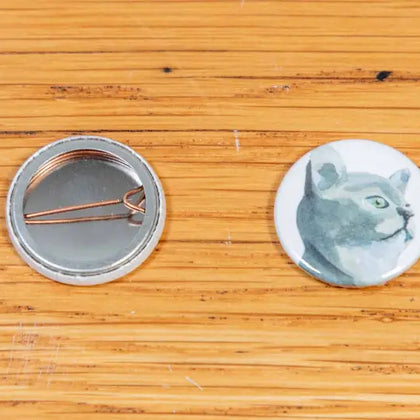 Cat - Badge - 25mm
