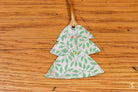 Christmas Tree - Leather Christmas Decoration - SQUUSHED