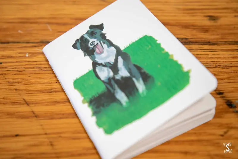 Collie Pocket Notebook Notebook