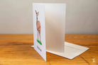 Deer - Greeting Card - A5 - Deerie Me - SQUUSHED