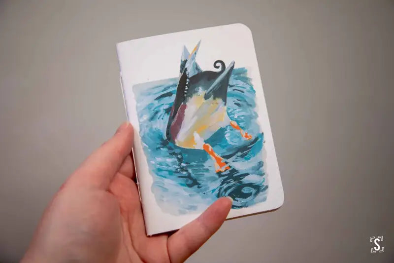Diving Duck Pocket Notebook Notebook