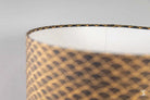 Drum Lampshade - 30cm - Arcs - Navy/Cream - Lampshade